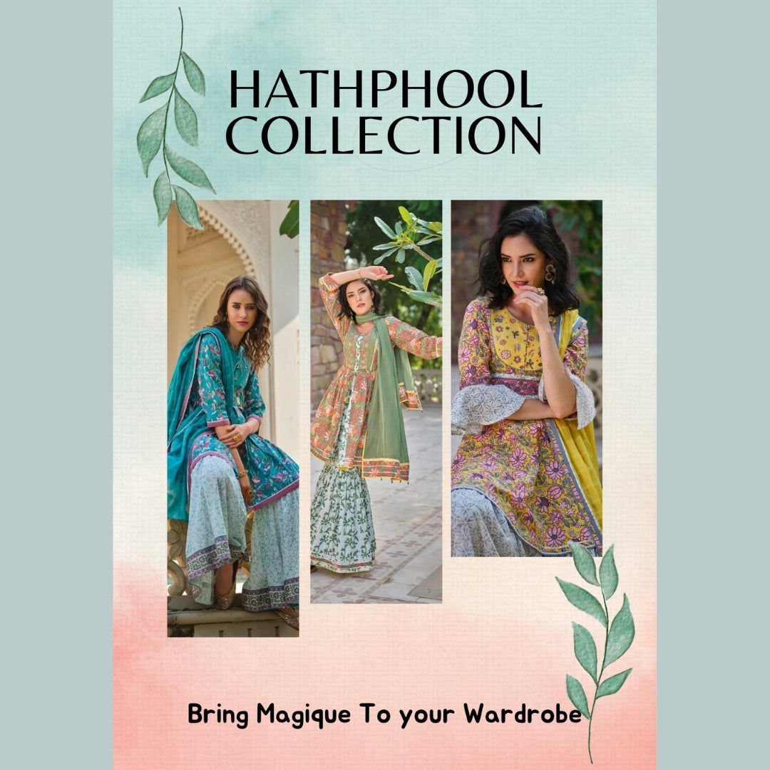 The Hathphool collection from Magique adds flair to your wardrobe!